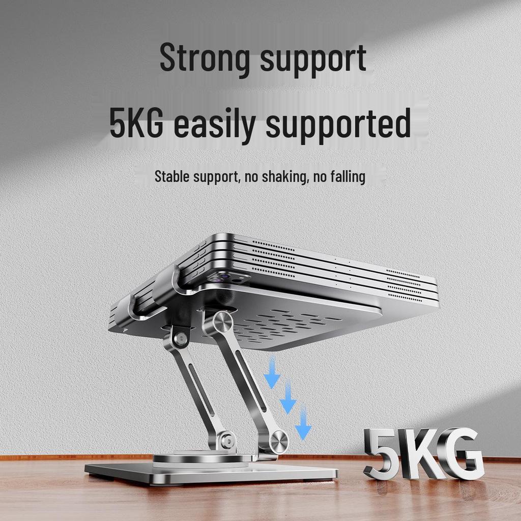 360° Rotating Tablet Stand for iPad, Phones, and Gaming Tablets