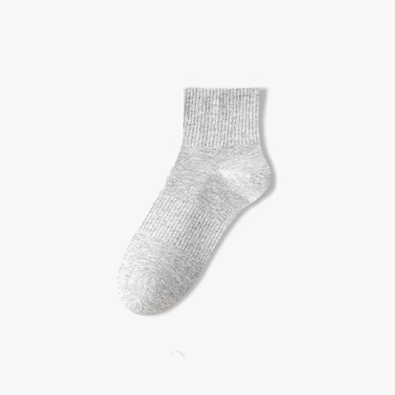 Unisex Unifarbene Rutschfeste Sportsocken: Schweißabsorbierend, Atmungsaktiv, Taillenbetonend, Lang, Herbst/Winter, Minimalistischer Stil