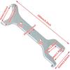 HDBUBALUS Motorcycle Rear Shock Spanner Wrench Adjustment Tool Fit for Harley Sportster 883 1200 XL Custom Softail Touring Road King Electra Glide