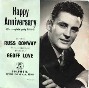 

7inch Record RUSS CONWAY Happy Anniversary The Complete Par SEG7727 Columbia 1957 UK Classical Used