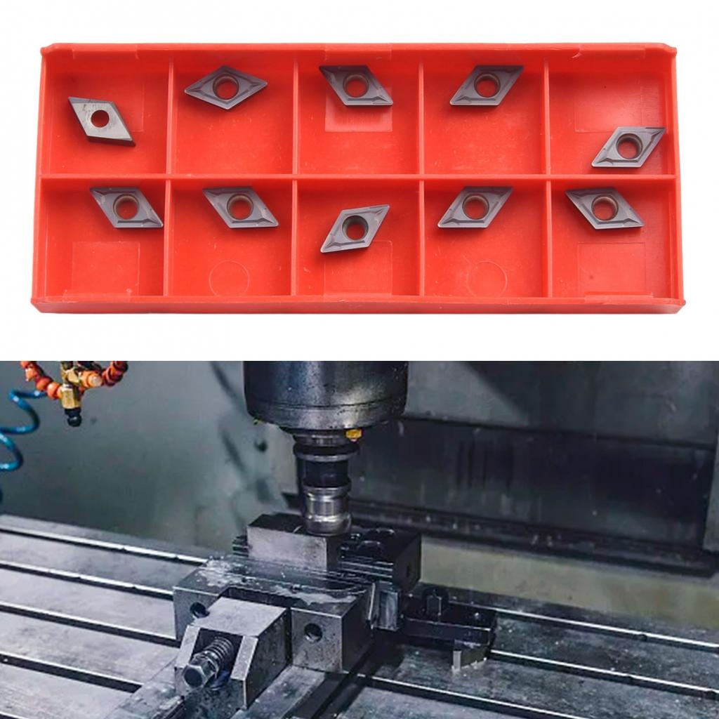 Carbide Inserts 10 Pcs Boring Bar For SDJCR/SDNCN/SDQCR Series