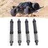 4Pcs 1Celsius10 Model Car Dual Spring Shock Damper Alloy 1Celsius10 RC Dampers with 8 Spare Springs 120mm