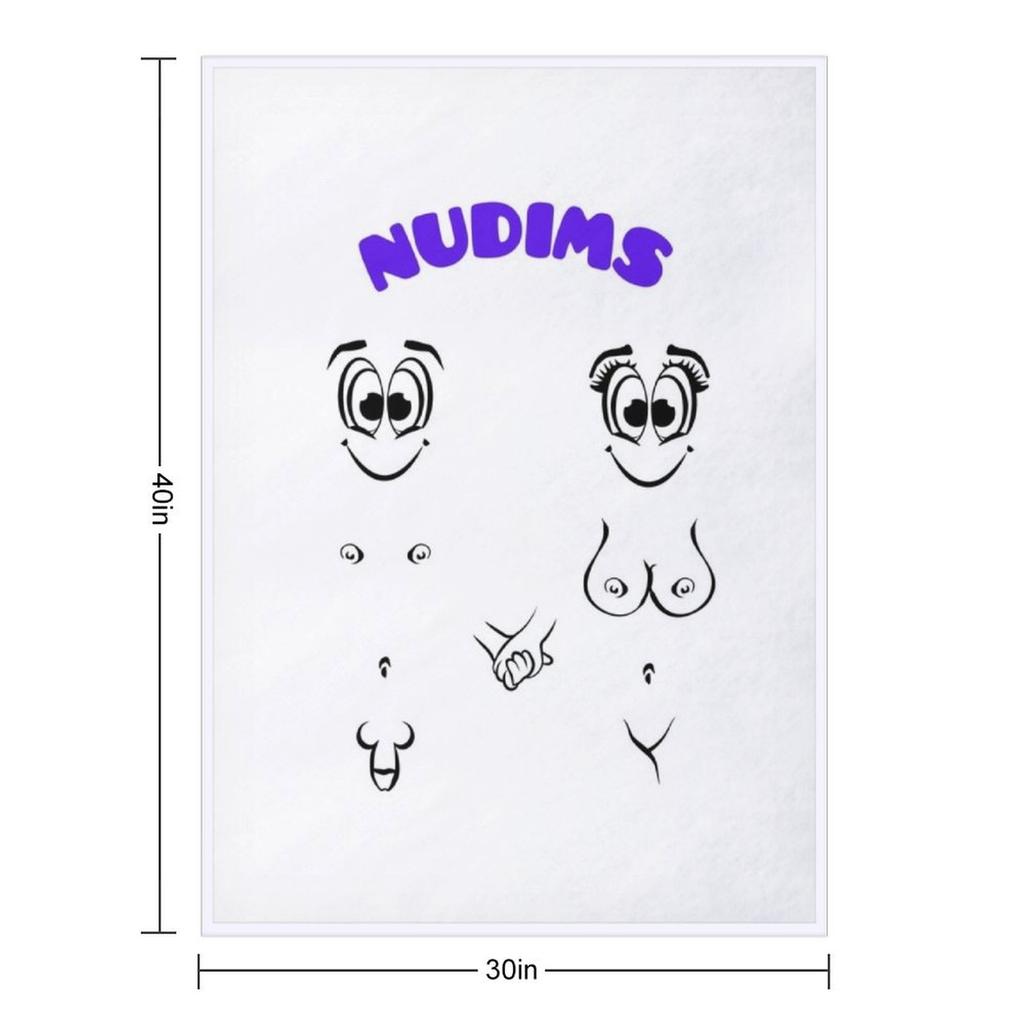 NUDIMS Paar (blau) Decke Karomuster auf dem Sofa Flanell Flauschig Individuelle Decken