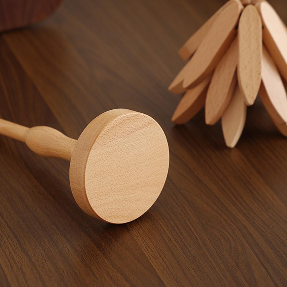 Wooden Tree Coasters 4Pcs Tree Shaped Tree Shaped Trivet Mats for Hot Dishes, Hot Pots and Pans