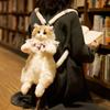 Chongker Simulation Puppet Cat Bag Cat Doll Cute Cat Bags Plush Girlfriend Gift Kawaii Backpack