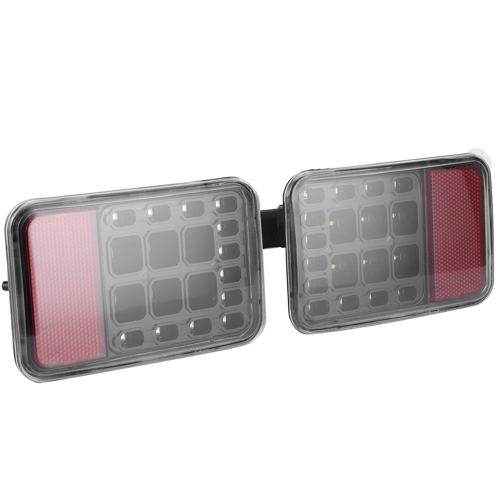 

2 шт. 12 В задние противотуманные фары 6500 К высокой яркости IP67 водонепроницаемые подходят для Jeep Wrangler JK 20072017