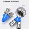 Conector Pneumatic Pentru Compresor de Aer - Smv Rotund Bidirecțional Smy Rotund Trei-Căi Filet Interior Conector Rapid - Unealtă Pneumatică