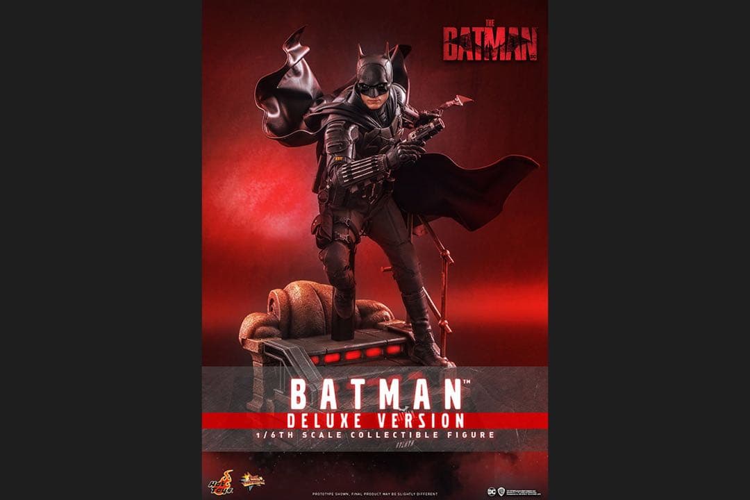 

[USED] Hot Toys The Batman 1/6 Scale [Bonus Accessories Included]