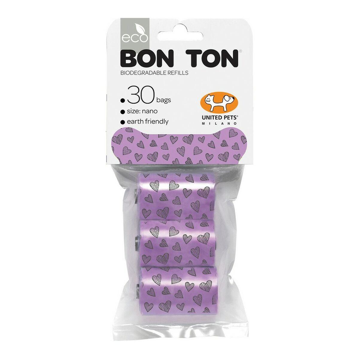 

United Pets Bon Ton Nano Dog Hygiene Bags Purple (3 x 10 units)
