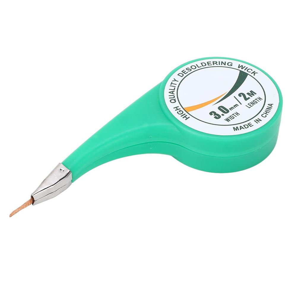 Solder Wick Braid with Flux Brass Desoldering Wicks Wire Removal Tool for PCB Cleaning and Repair