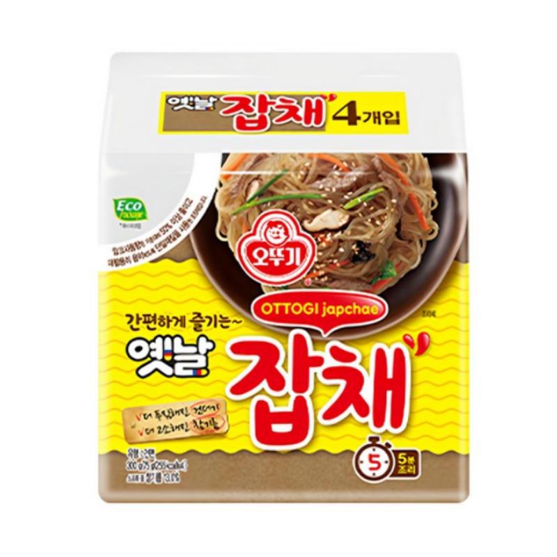 

Ottogi Traditional Japchae 75g × 4 (2 Options) 75g * 4pcs