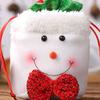 1pc-Christmas Decorations Candy Bags Gift Bags Old Snowman Elk Apple Bags Christmas Tree Decorations