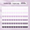 Gradient Writable Index Tabs: Quick-Drying Sticky Notes, Bookmarks, and Classification Labels for Students