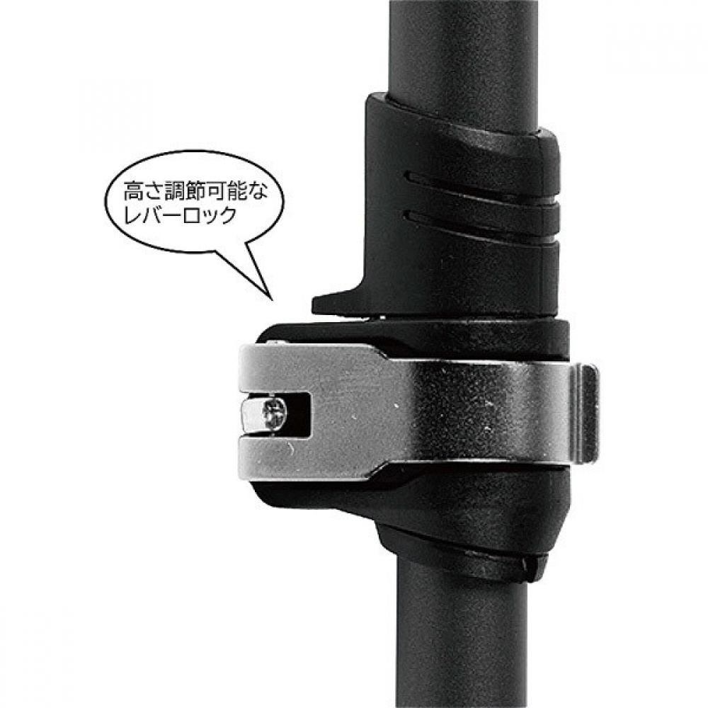 CaptaIn Stag Um 2329 [feel Bosco TrekkIng Pole TrekkIng StIck 3 TIer Type2 Lever Lock Type I grIp Red]