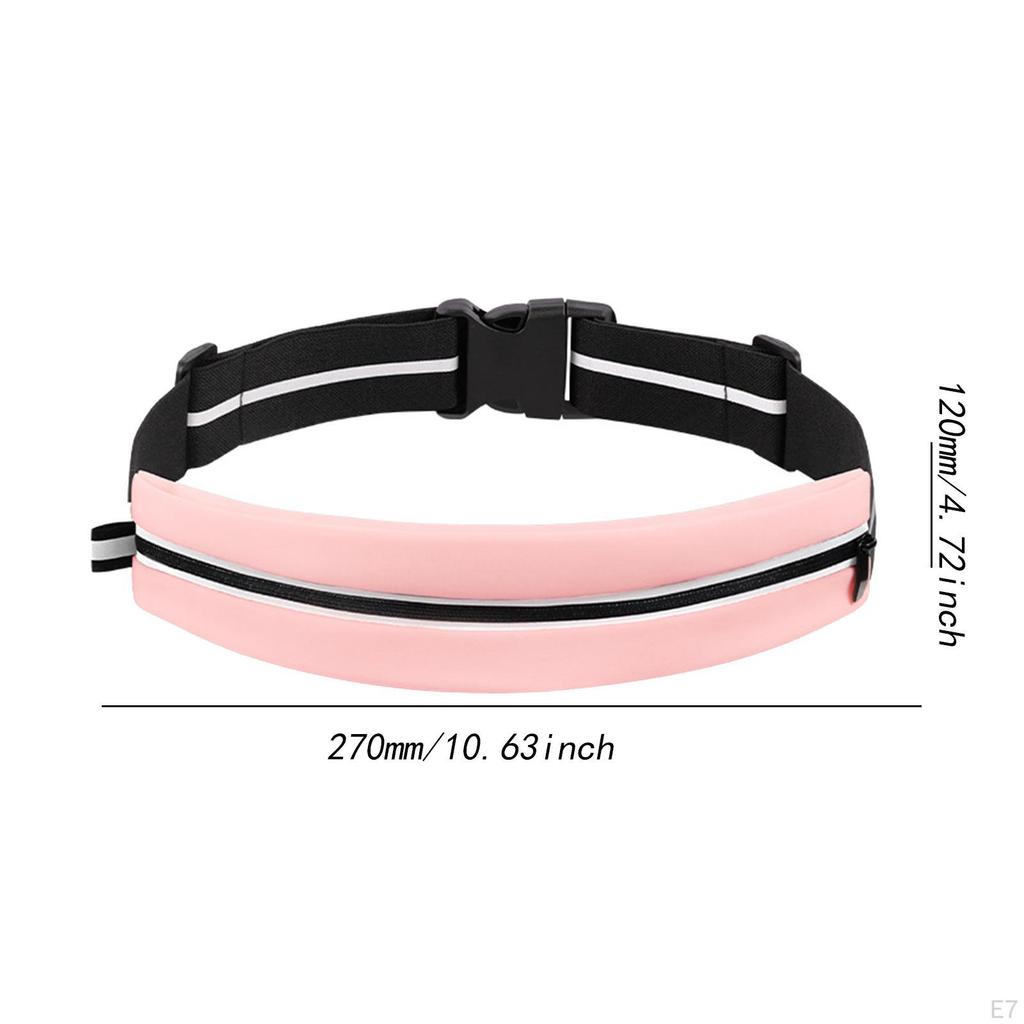 Running Belt Exercise Waist Pouch Sports Bag Phone Holder for Camping Jogging