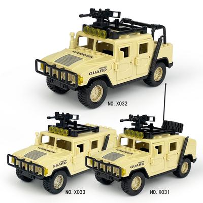 Blocchi da costruzione per veicoli fuoristrada del deserto della serie militare Blocchi da costruzione per bambini Giocattolo regalo