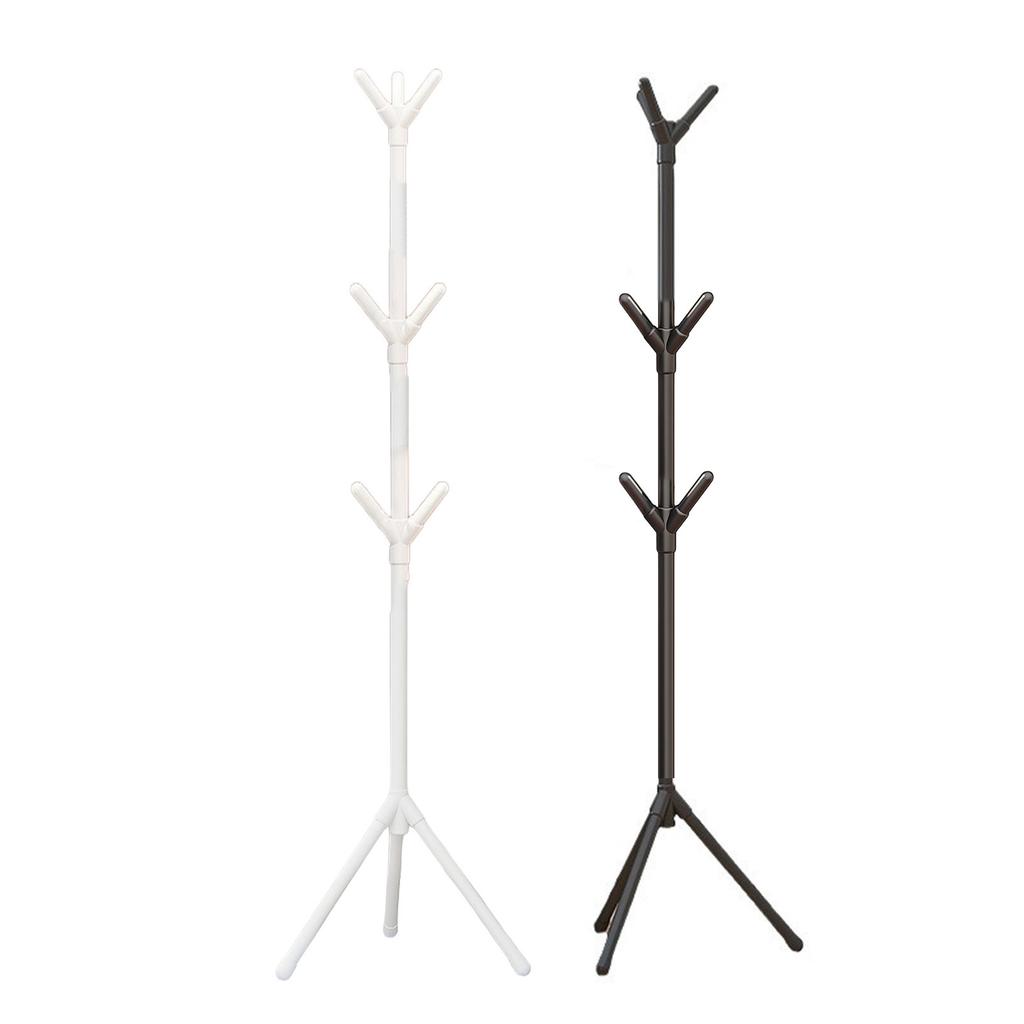 Garderobenständer Flurgarderobe Freistehend Kleider Mützen Organizer Kleiderständer für Hut Jacke Handtaschen Schals 19.69"B x 66.92"H