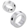 5 Pièces Anneau Fixe d'Axe Optique Type Ouvert Roulement à Anneau Fixe Manchon de Blocage Limite Aluminium Arbre de Positionnement Automatique à Anneau Fente
