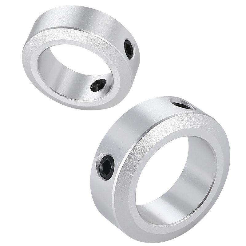 5 Pièces Anneau Fixe d'Axe Optique Type Ouvert Roulement à Anneau Fixe Manchon de Blocage Limite Aluminium Arbre de Positionnement Automatique à Anneau Fente