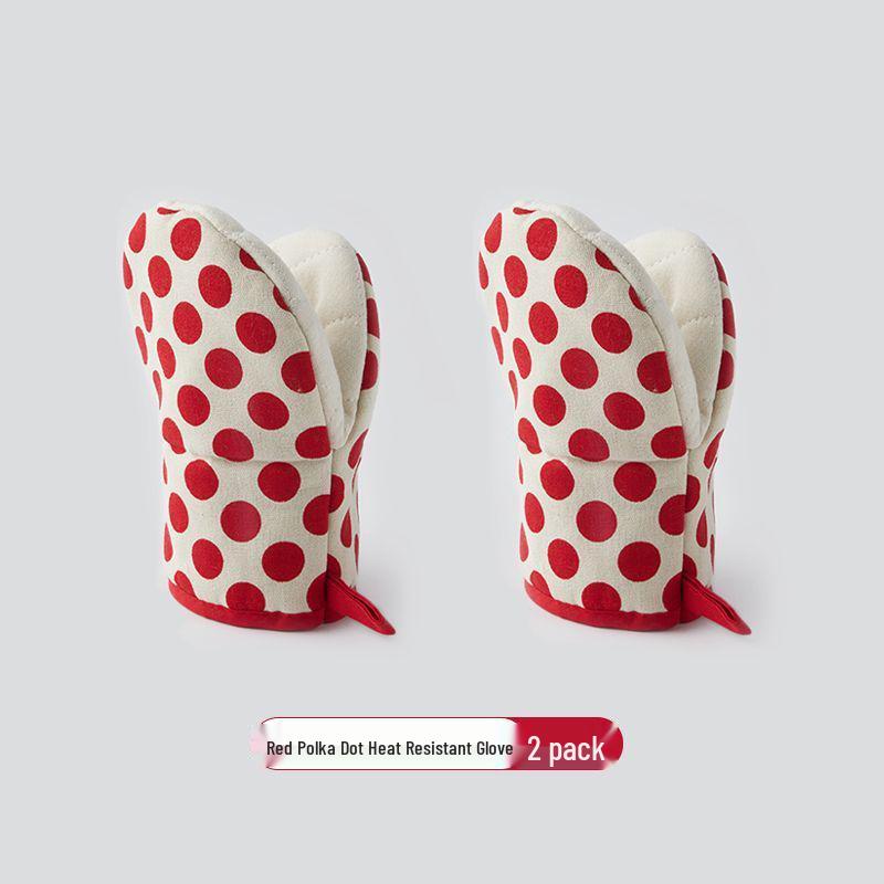 Dicke Hitzebeständige Anti-Verbrühungs-Ofenhandschuhe zum Backen