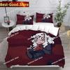 Game Helltaker Bedding Set Printed Single Comforter Quilt Bed Cover Duvet Cover Pillow Case 3 Pieces Sets Kids Adult Size