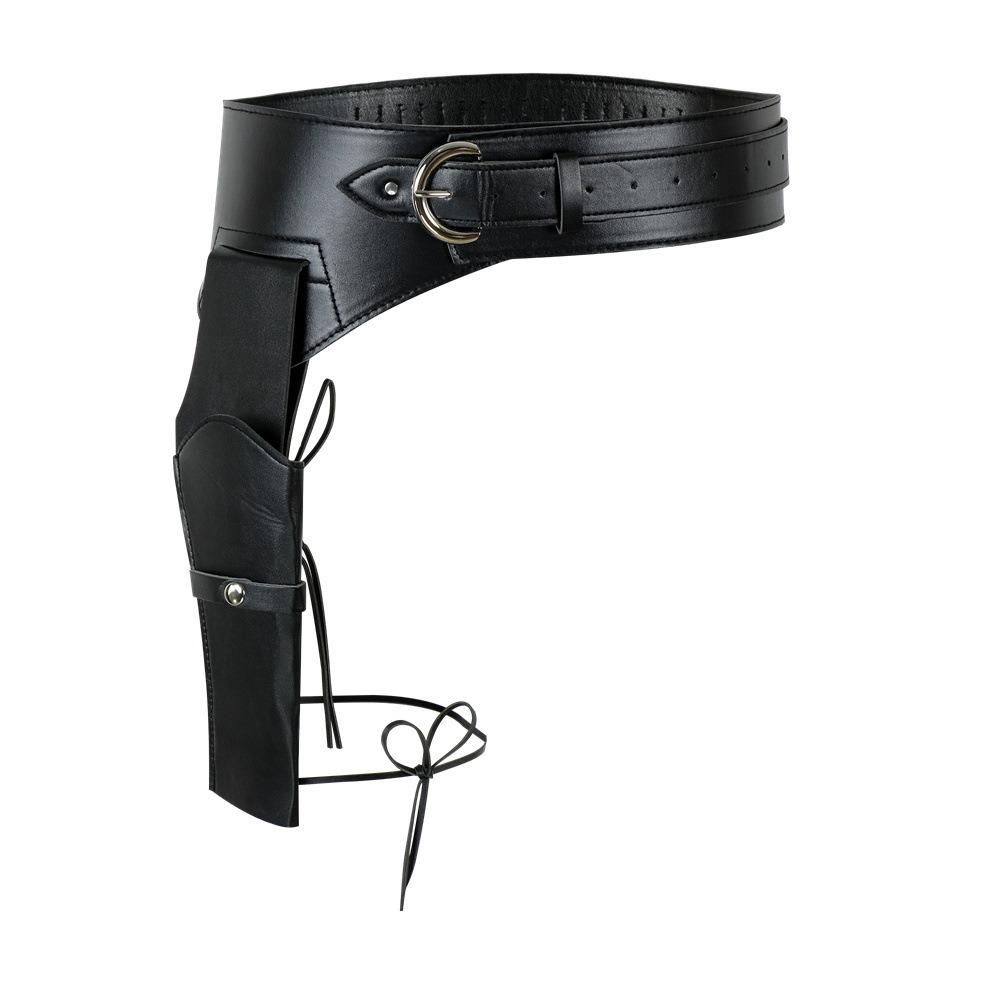 PU Leather Waist Strap Belt Pin-Buckle Adjustable Leg Pouch Leg Hanging Pouch Medieval Costume