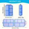1PC 10-Grids Small Pill Cases Organizer Box Weekly Travel Portable Pocket Medicine Boxes Holder Plastic Container Storage Gadget