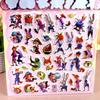Hot Zootopia 3D Puffy Double Layer Gold Foil Stickers Kids Cartoon Stickers Birthday Party Favors Classroom Reward For Children