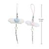Lovely Angel Wing Pendant Phone Charm Stylish Keychain Accessory for Bag Wallet