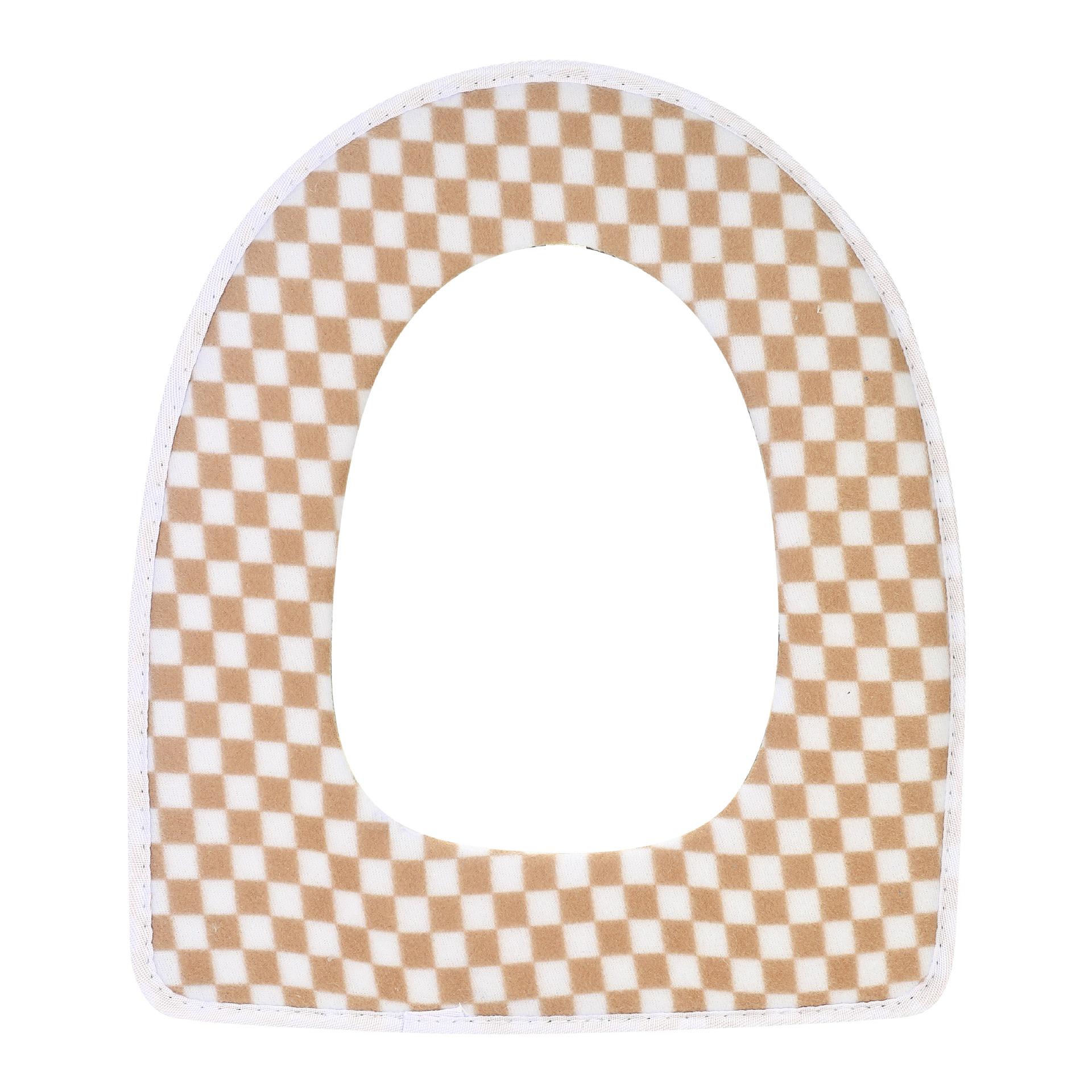 Plush Warm Toilet Seat Cover - Universal, Thick, Washable, Four Seasons Suitable.