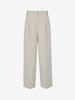 SOUP One-Pleat Hidden Button Slacks (Sz3Lp33)