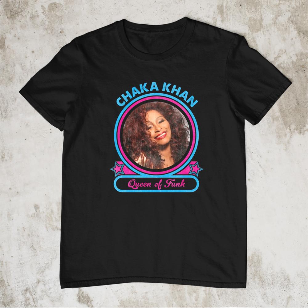 Chaka Khan Men T-shirt Black Cotton Tee All Sizes S-5Xl Unisex T-Shirt XXXXL