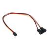 3Pin 2in 1 Wire Female To 2 Male Terminal Y Cable Splitter Power Supply Extension Cable for PC Fan Cooling CPU GPU Cooler