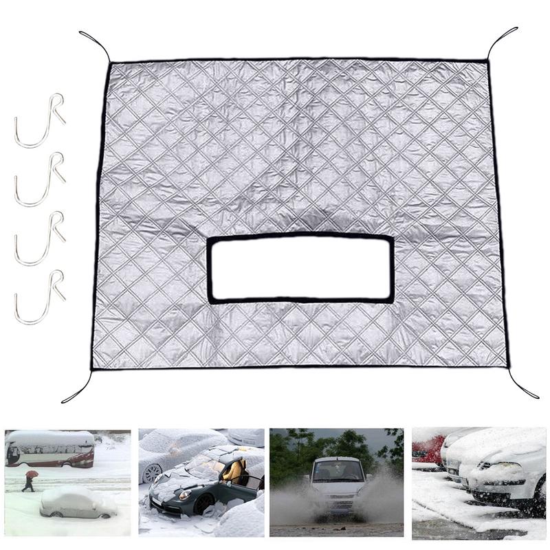 Auto Windschutzscheibenabdeckung Schwerlast Ultra Dicke Schutz Windschutzscheibenabdeckung Verdickte Windschutzscheibenabdeckungen für Schnee und Eis 39x27