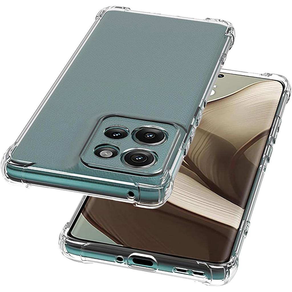 Four-Corners Shockproof TPU Case for Motorola Moto G06 G56 G86 G17 Power 5G Protective Cover Transparent Fundas Coque