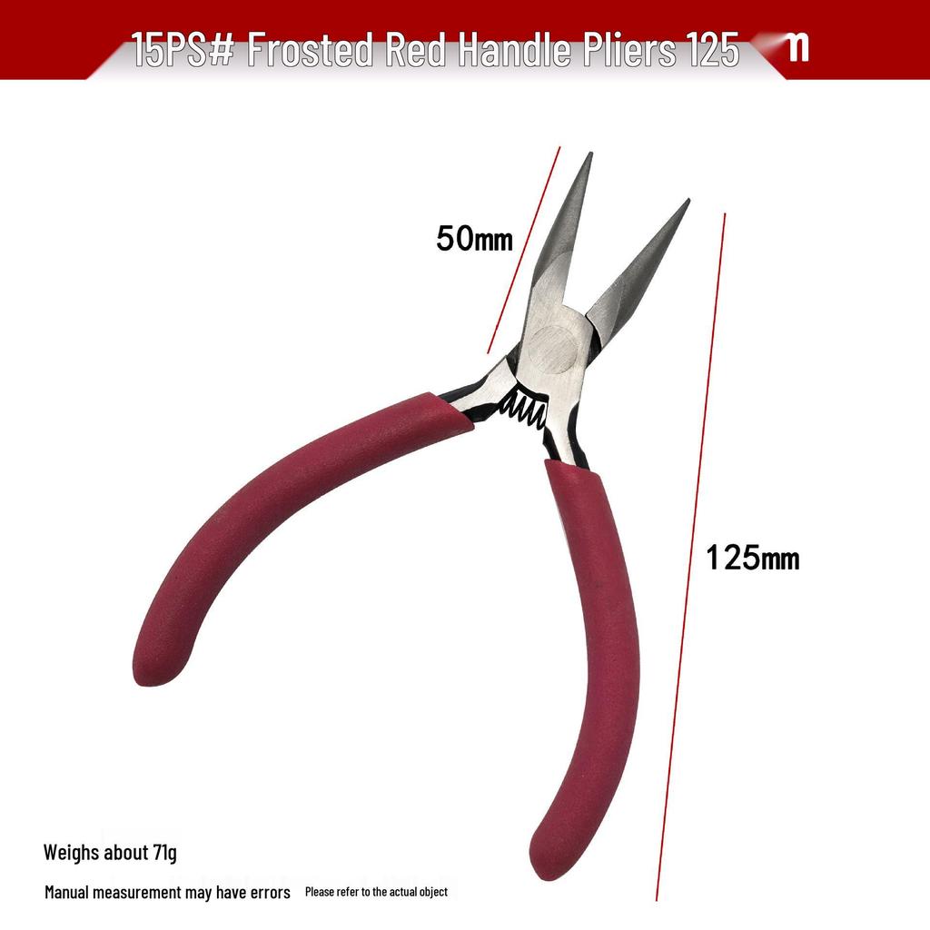 Precision Angled Industrial Wire Cutters: High-Hardness Manual Pliers for DIY & Electronic Components