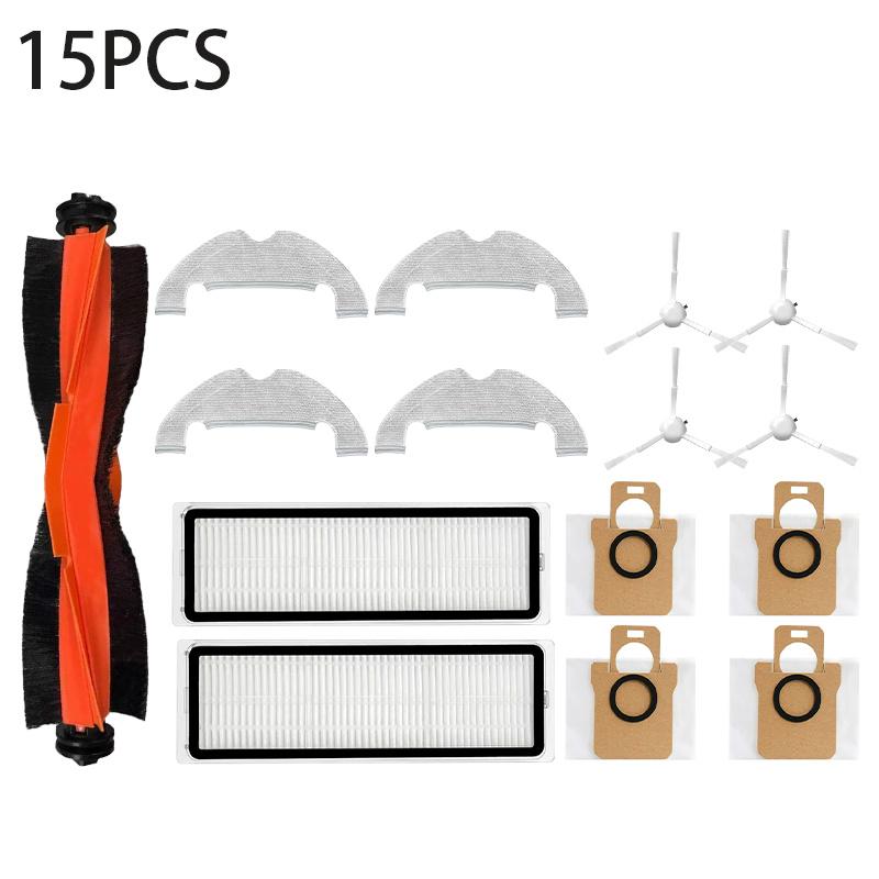 Für Xiaomi Roboter Vakuum X10 Ersatz Ersatzteile Zubehör Wichtigsten Seite Pinsel Hepa-Filter Mopp Tuch Staub Tasche