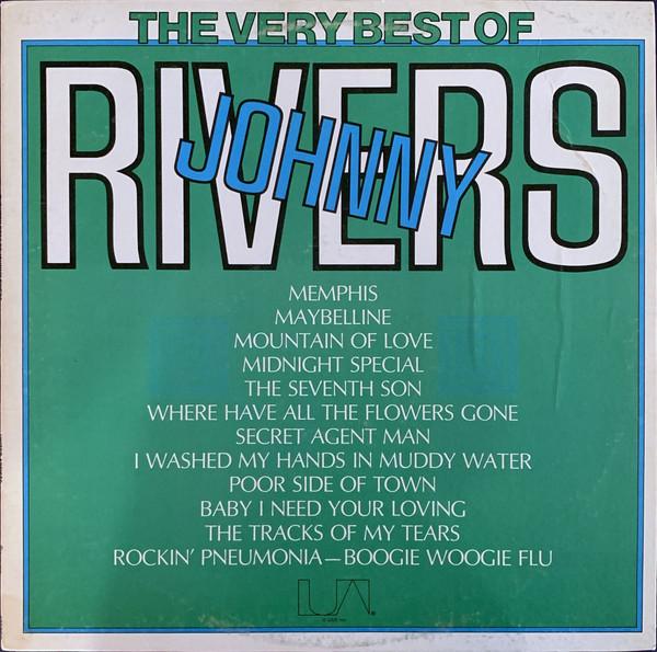 Виниловая пластинка JOHNNY RIVERS The Very Best Of Johnny Rivers UALA253G United Artists 1974 Канада Рок Б/у