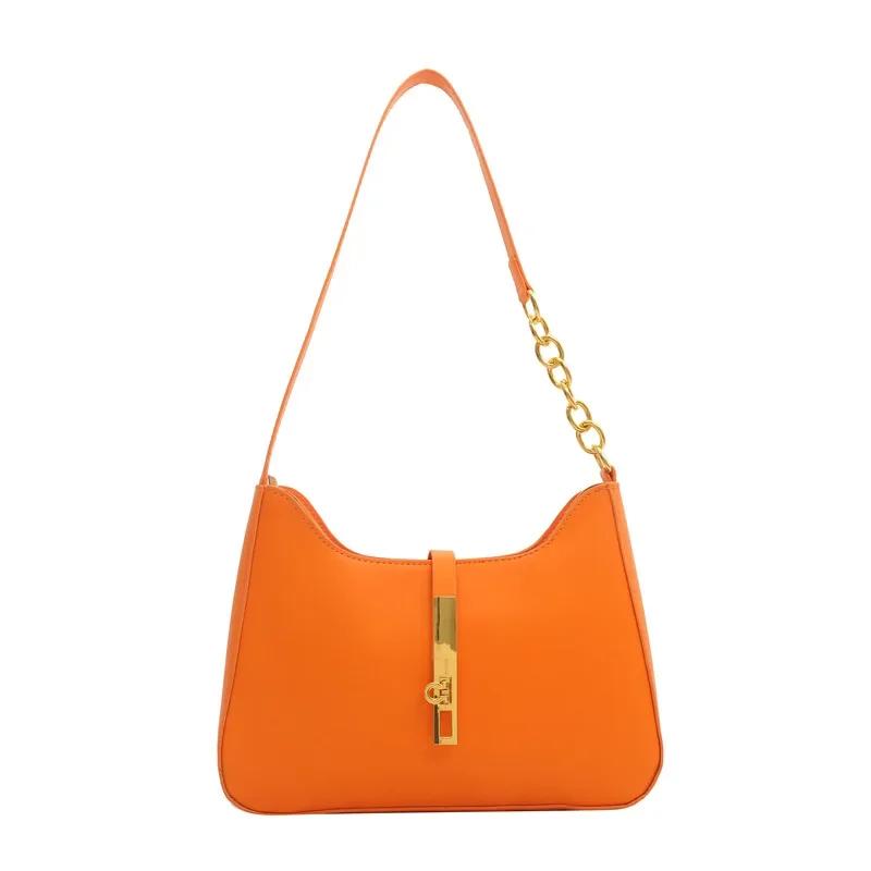 

Дизайнерская сумка женская сумочка многофункциональная модная сумка через плечо сумка через плечо женская сумочка и сумка-тоут one size оранжевый
