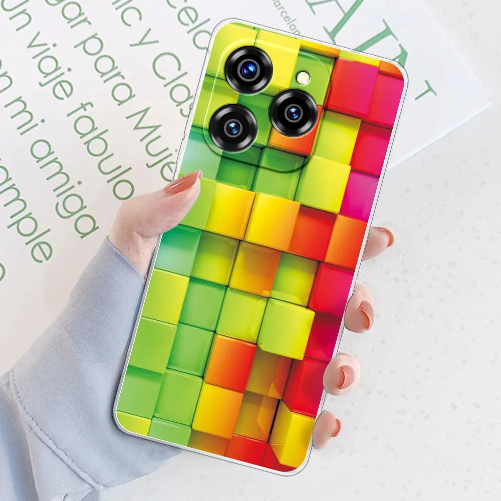 For Oukitel C50 Case Clear Shockproof Cover For Oukitel C51 Printing Soft Silicone TPU Phone Case for Oukitel C51 C 50 New Coque Oukitel C50