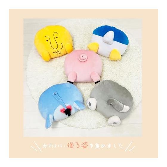 MORIPiLO Hugging Pillow Disney Toy Story Ham (Die-cut Back Cushion) Skin-friendly Fluffy Goods Stuffed Toy Nap Pillow Pink 45x35x10cm Disney