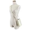 Pristine JIL SANDER Shoulder Bag Tangle SM White Leather Women Used