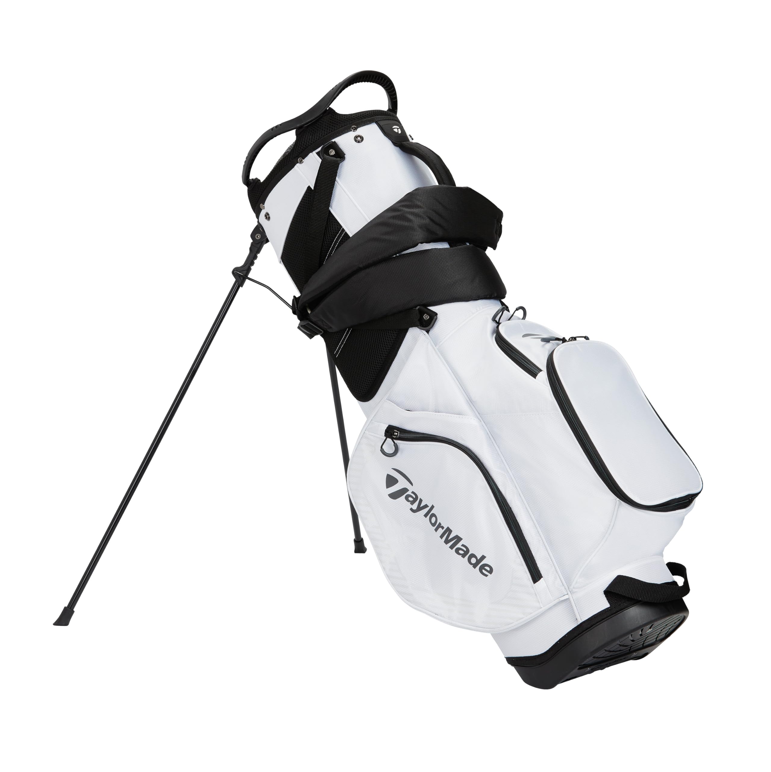 

TaylorMade Pro Stand Bag, White, Men s Caddy Bag, 2024SS, TF531