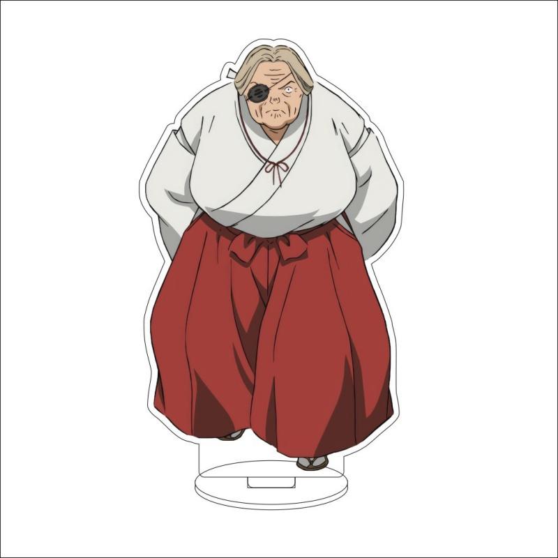 Anime Inuyasha Acrylic Stand Standing Set with Kagome and Sango Cute Cosplay Accessories Desk Decorations Toy for Gift