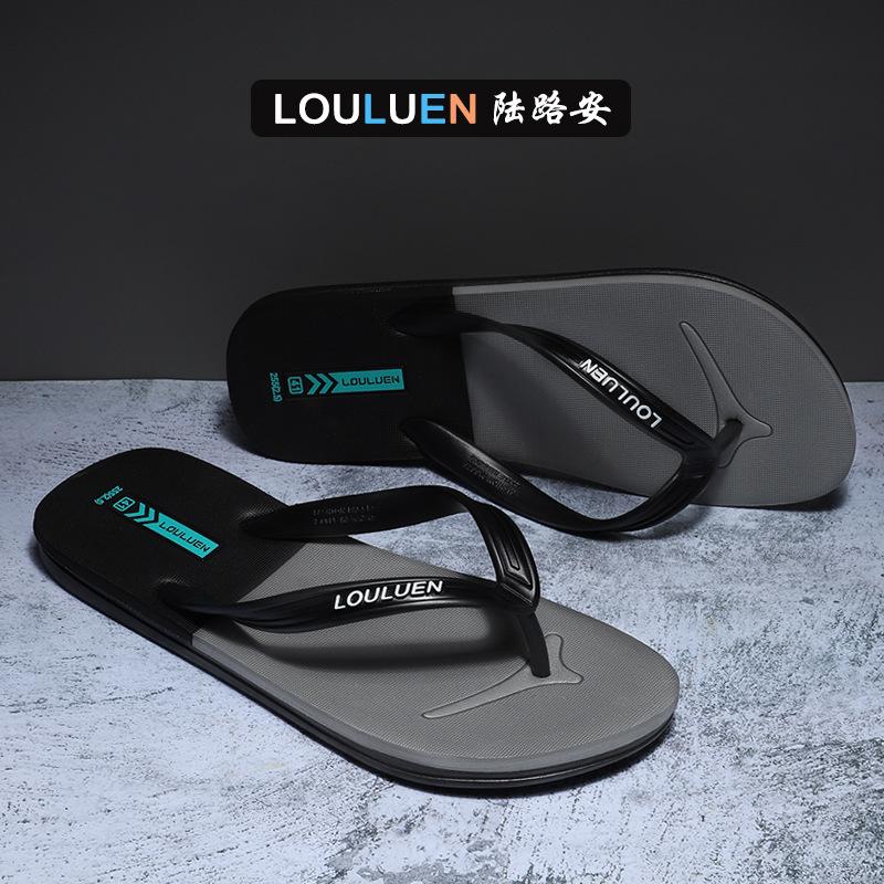 Summer flip-flops men's sandals non-slip casual beach shoes men's slippers wear cool slippers
