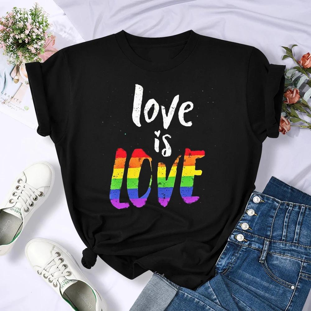 Summer New Fashion Graphic Print Lgbt T Shirts Women Funny Tshirts Casual Short Sleeves Tops Tees Female Unsiex Clothes