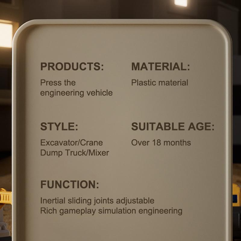 1:55 Diecast City Truck Diecast Model Fire Sanitation Engineering Car Inertial Play Vehicle Educational Toys For Children Gift