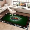 Minnesota Wild Teppich für Innen und Außen, Teppiche für Spielzimmer, Zuhause, Büros, Wohnzimmer, Heimdekoration, Weihnachts-Fan-Geschenk