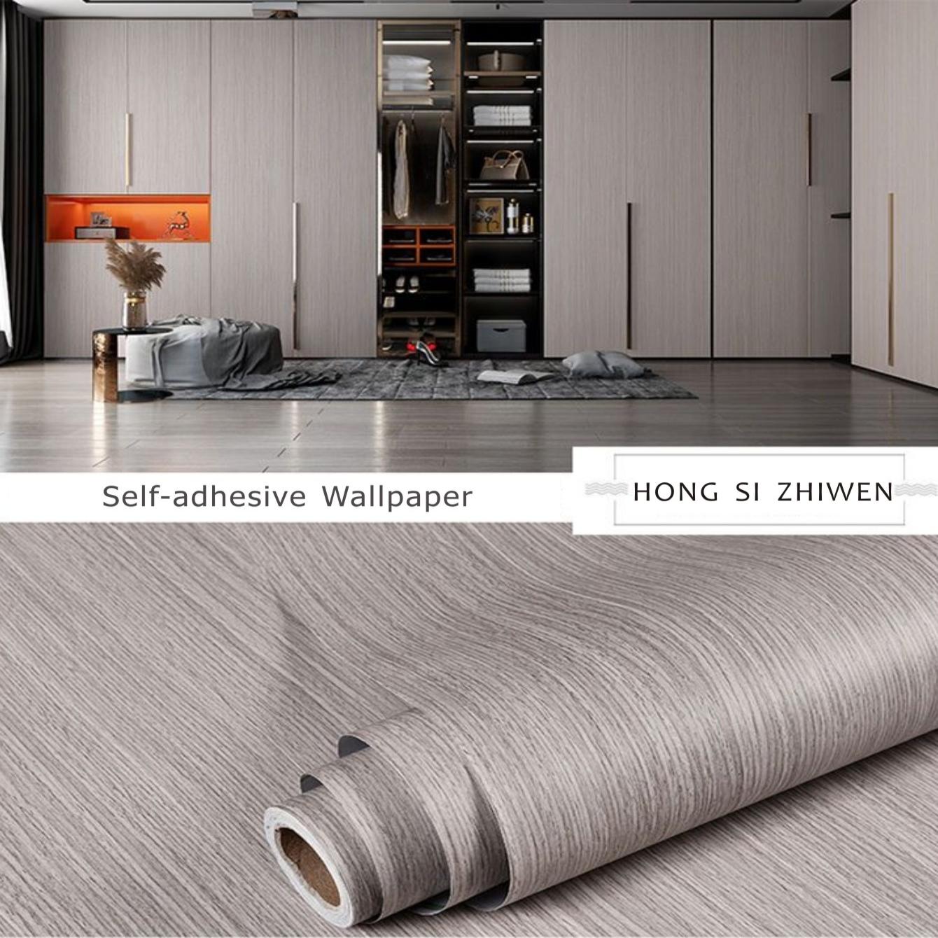 

ПВХ Наклейки под Классическое Дерево для Шкафа, Стола, Мебели, Водонепроницаемые Самоклеящиеся Обои, Домашний Декор, Обои для Стен 40cmx1M