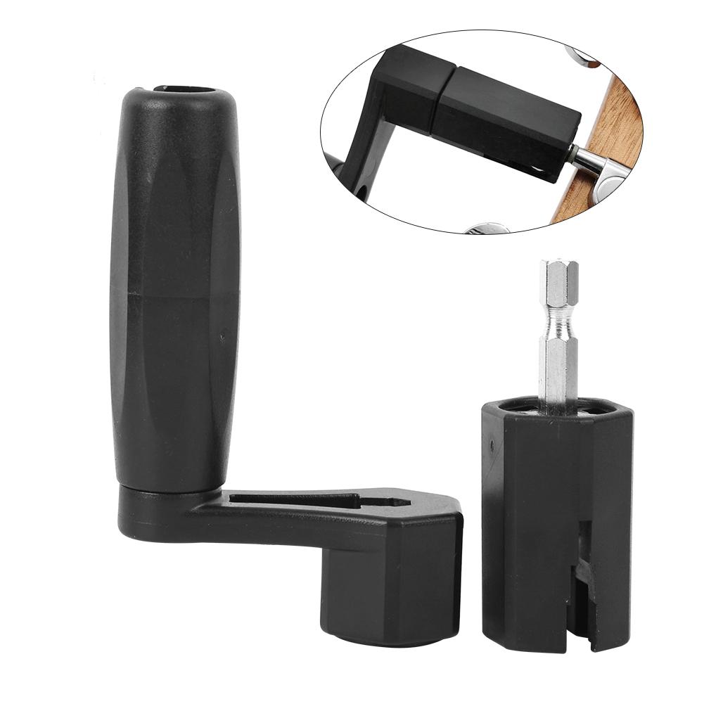 Buy 2 in 1 Guitar String Winder ABS Bridges Pin Peg Puller Screwdriver